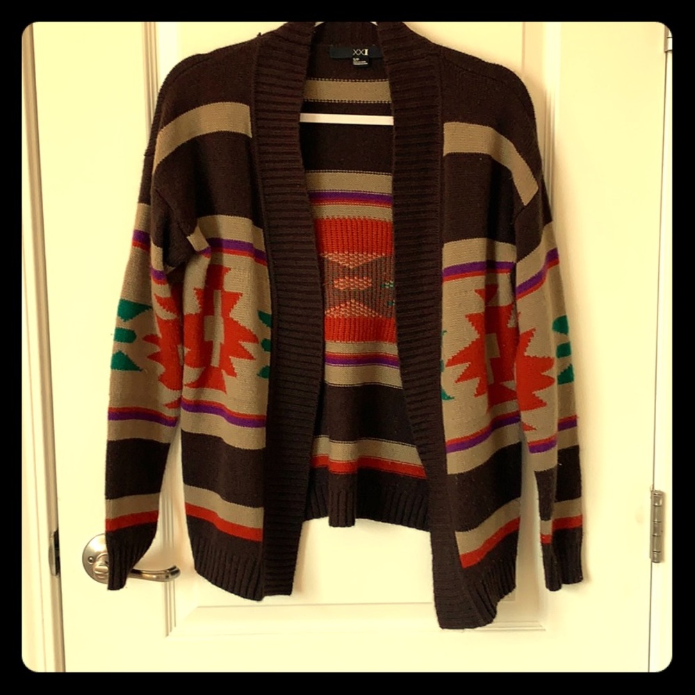 Aztec cardigan